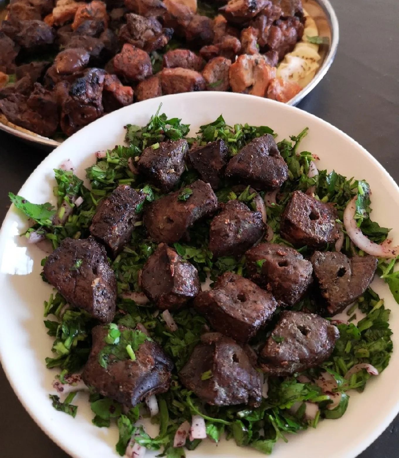 كبده / كلاوي / خصاوي / ليه خاروف / حلوات